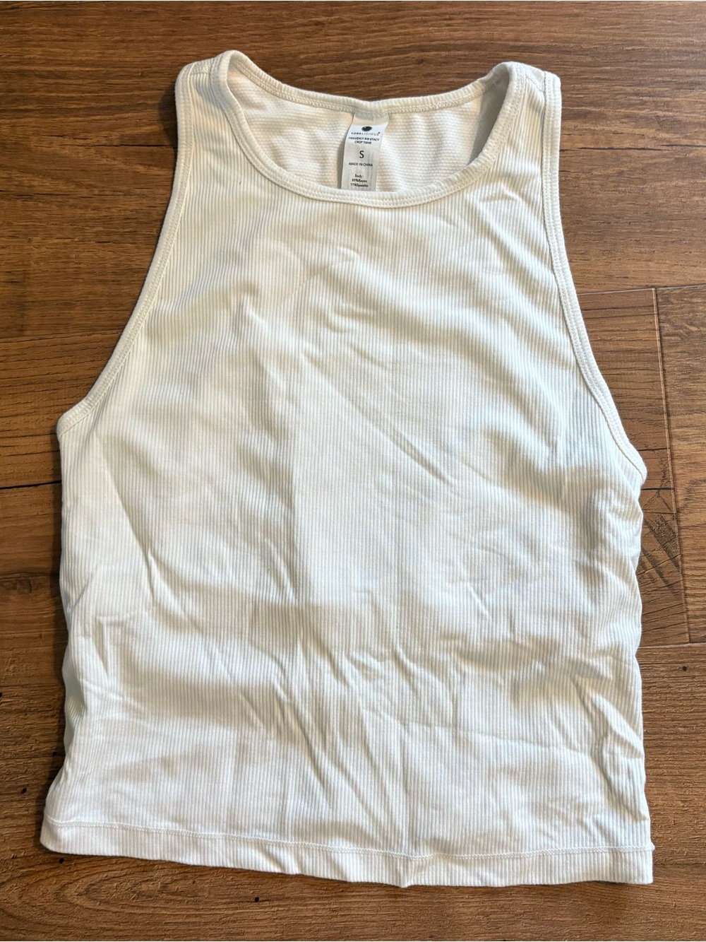 Yogalicious Heavenly Rib Stacy Crop Tank